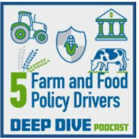 Five Farm and Food Policy Drivers podcast logo
