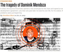 Tragedy of Dominik Mendoza