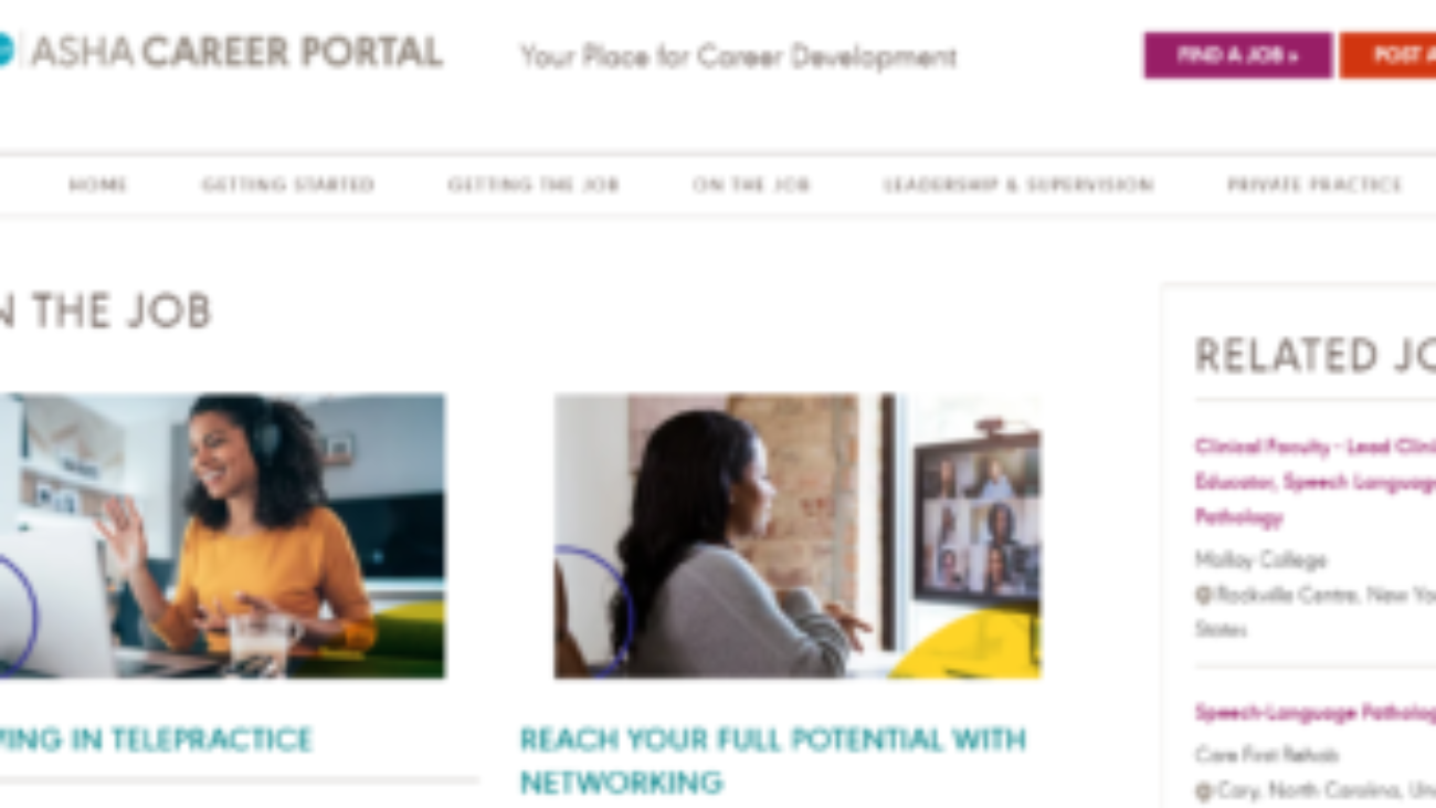 ASHAcareerPortal