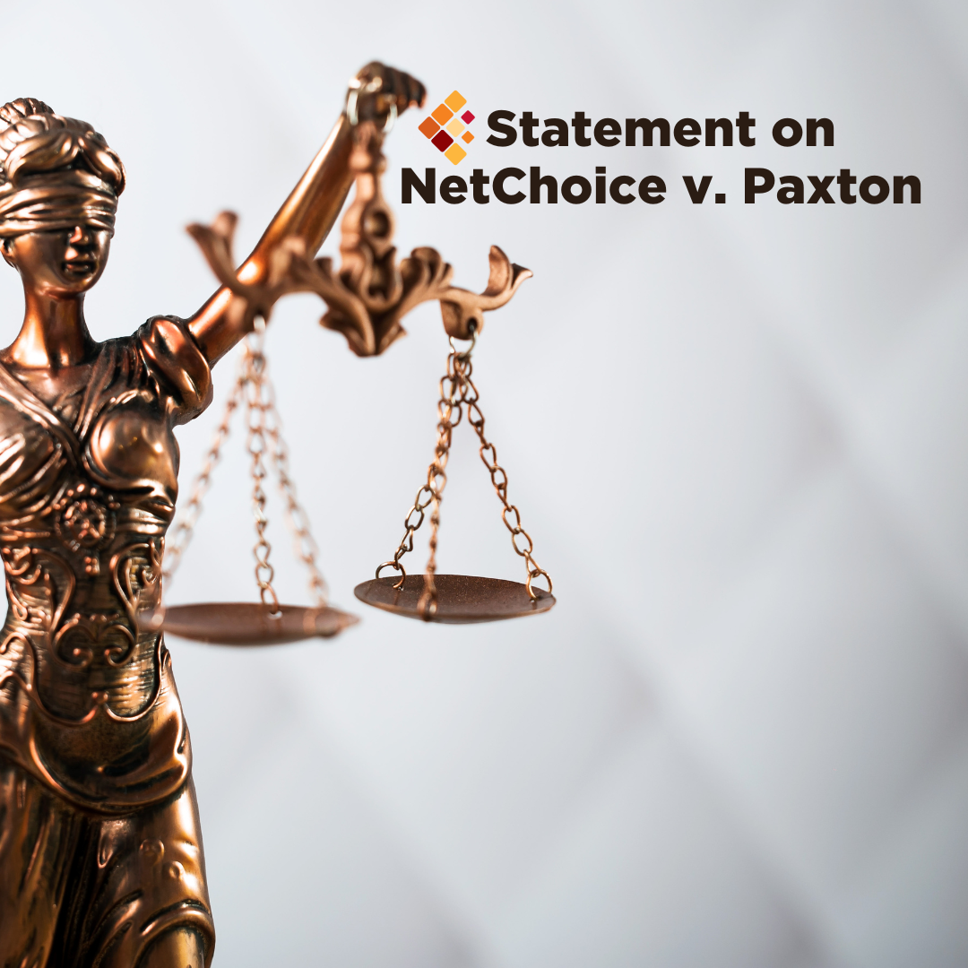 Statement On Netchoice V Paxton Siia 