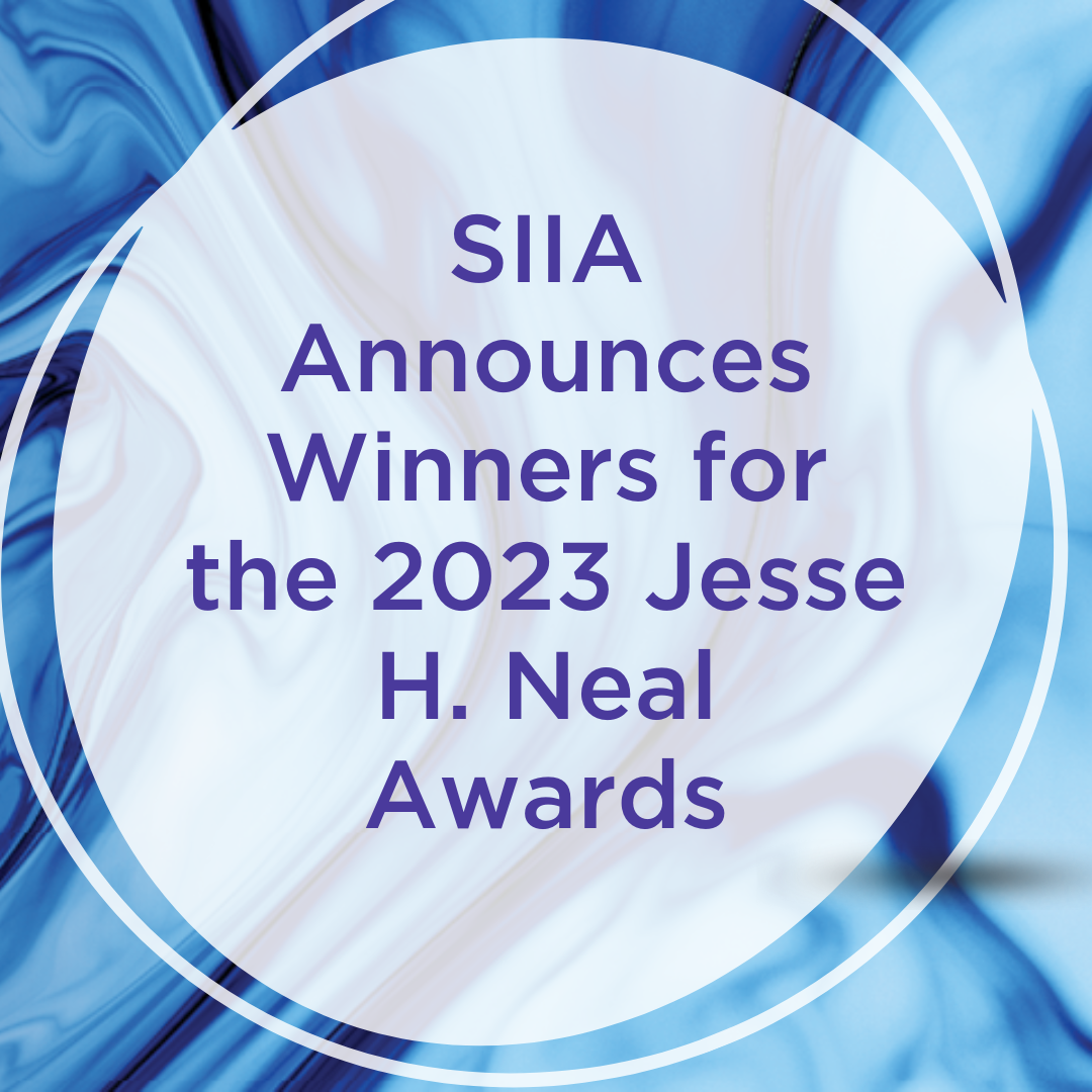 Siia Announces Winners For The 2023 Jesse H Neal Awards Siia